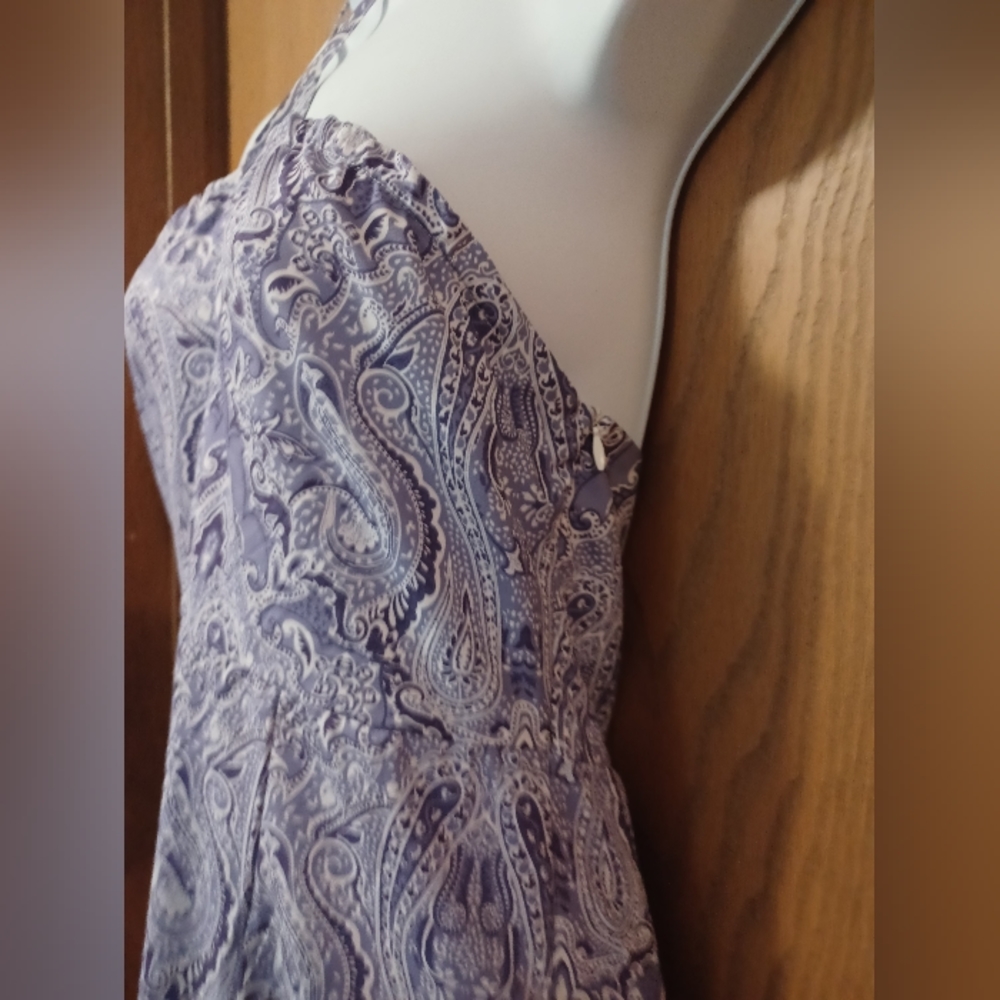 NWOT Paisley print halter maxi dress size 10 - Picture 8 of 13